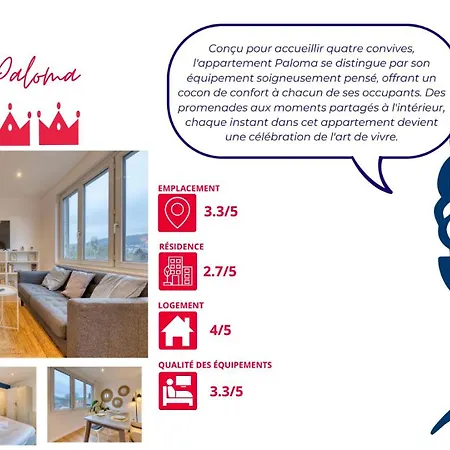*paloma : Cosy - *proche Chu Rouen* Rouen