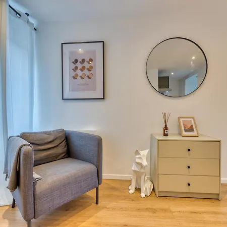 *paloma : Cosy - *proche Chu Rouen* Apartman